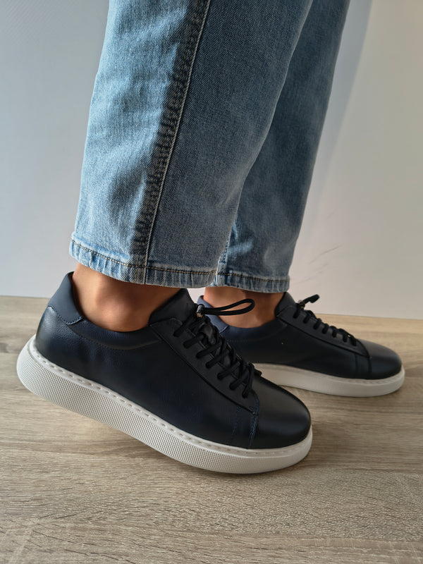 PANTOFI CASUAL BARBATI FRANCO GERARDO 12-188 BLEUMARIN - imagine 2