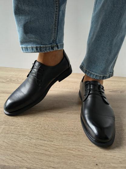 PANTOFI ELEGANTI BARBATI MELS B16233 NEGRU