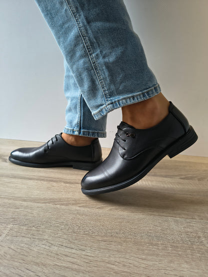PANTOFI ELEGANTI BARBATI MELS B16233 NEGRU