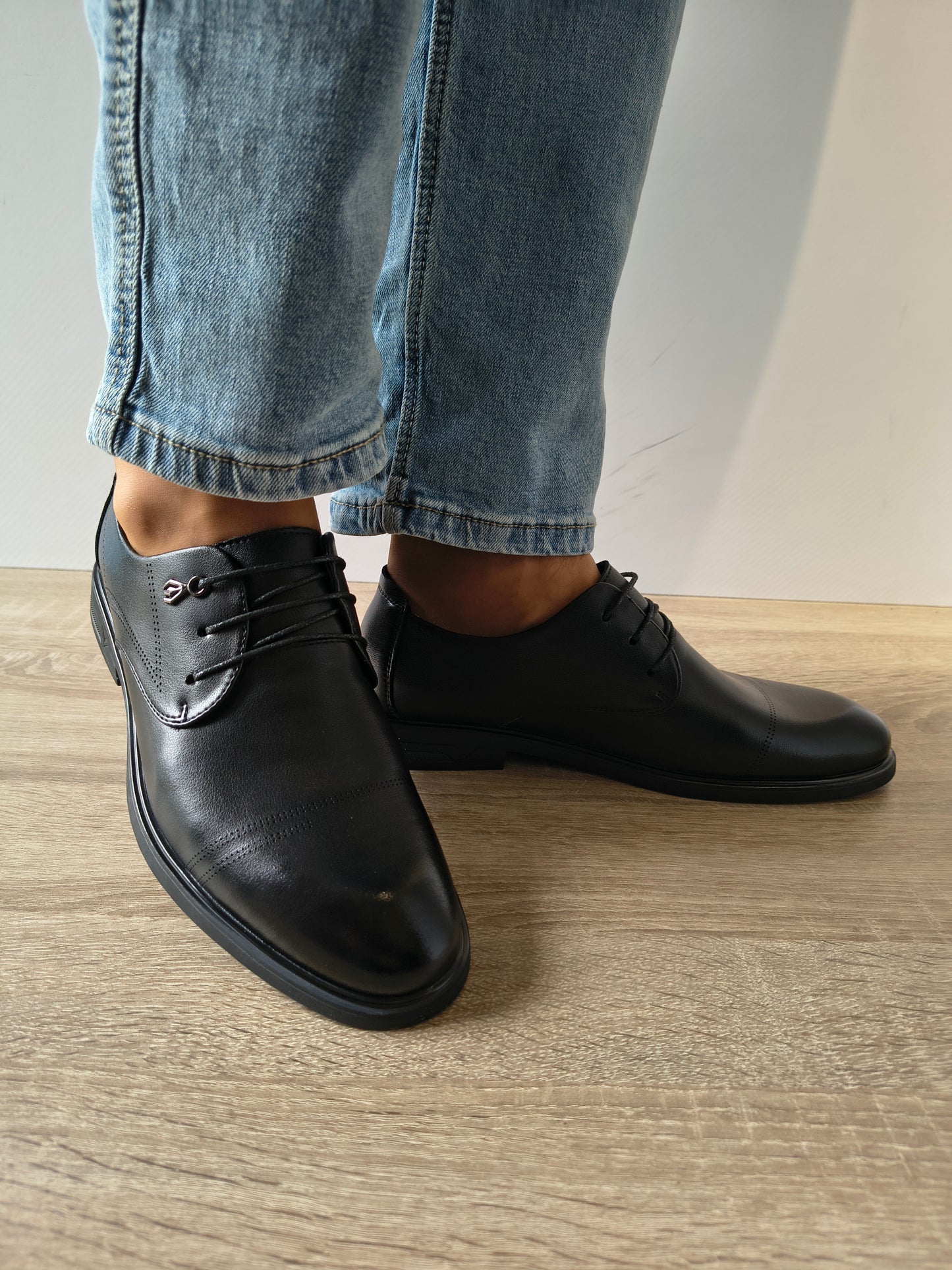 PANTOFI ELEGANTI BARBATI MELS B16233 NEGRU