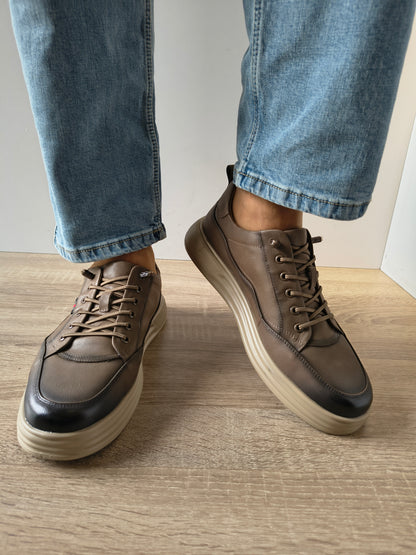 PANTOFI CASUAL BARBATI MELS W27017 KHAKI