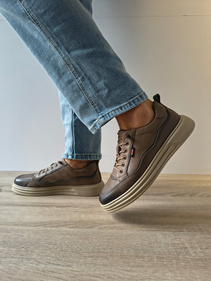 PANTOFI CASUAL BARBATI MELS W27017 KHAKI