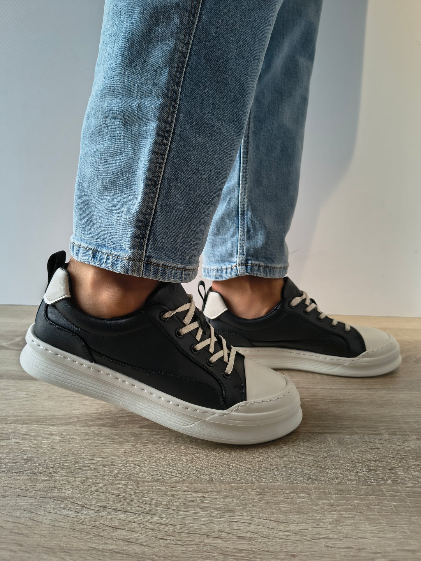 PANTOFI CASUAL BARBATI FRANCO GERARDO 5310 NEGRU
