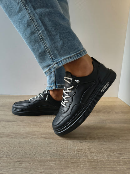 PANTOFI CASUAL BARBATI MELS 6023 NEGRU