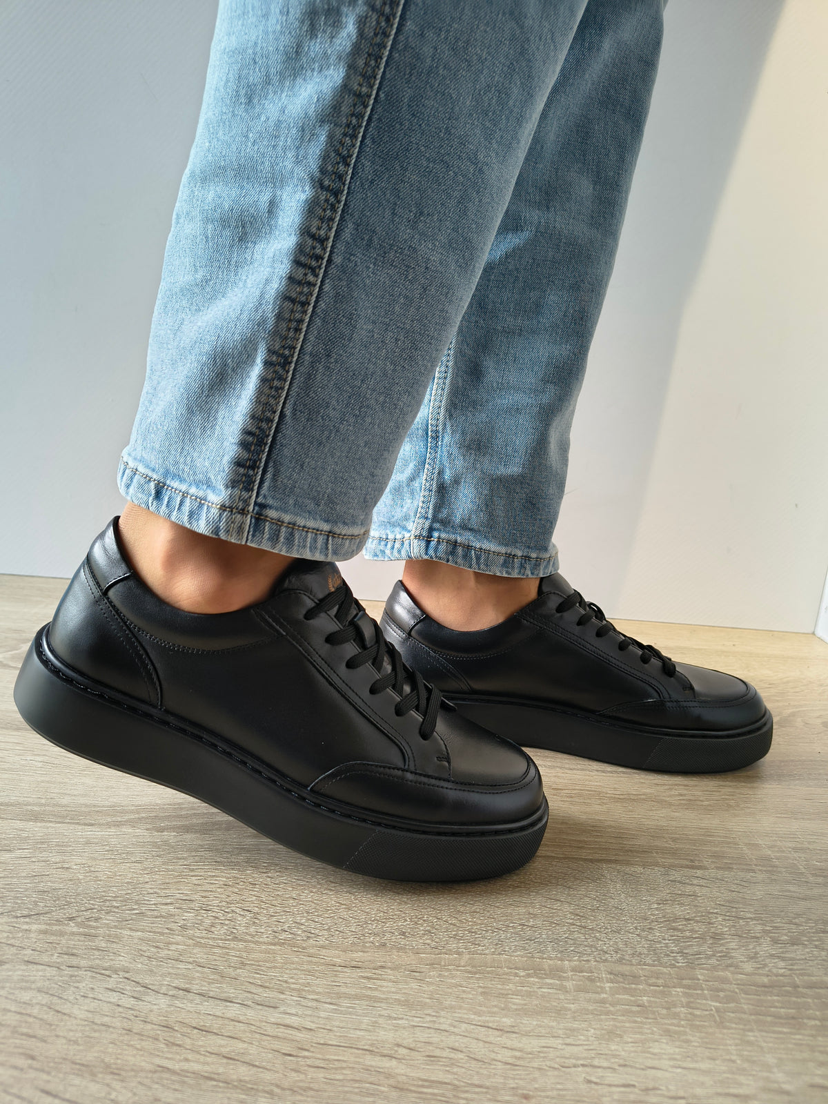 PANTOFI BARBATI FRANCO GERARDO S2311028-A1 NEGRU - imagine 2
