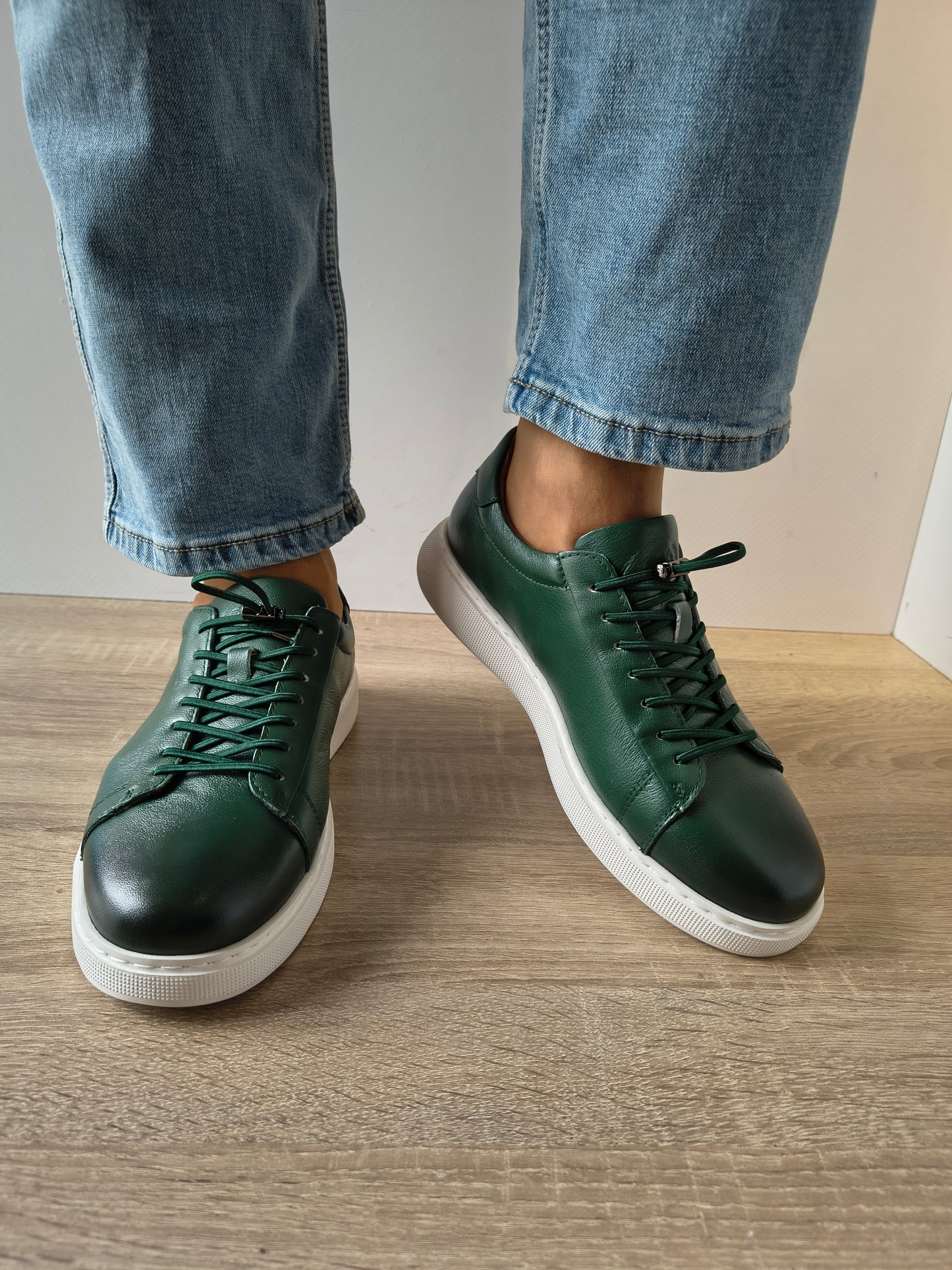 PANTOFI CASUAL BARBATI FRANCO GERARDO 12-188 VERDE