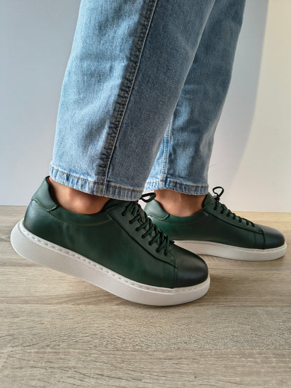 PANTOFI CASUAL BARBATI FRANCO GERARDO 12-188 VERDE