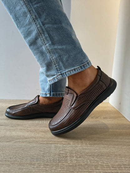 PANTOFI PERFORATI BARBATI MELS 26027 MARO