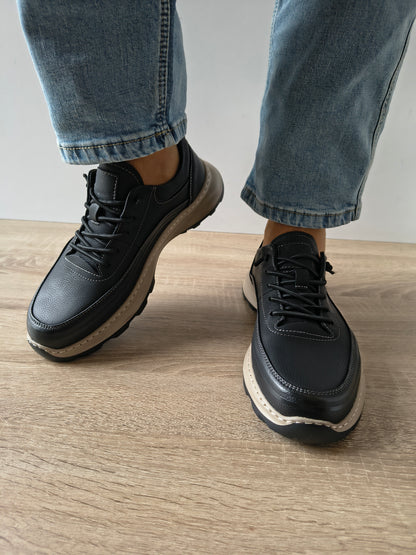 PANTOFI CASUAL BARBATI MELS A93280 NEGRU