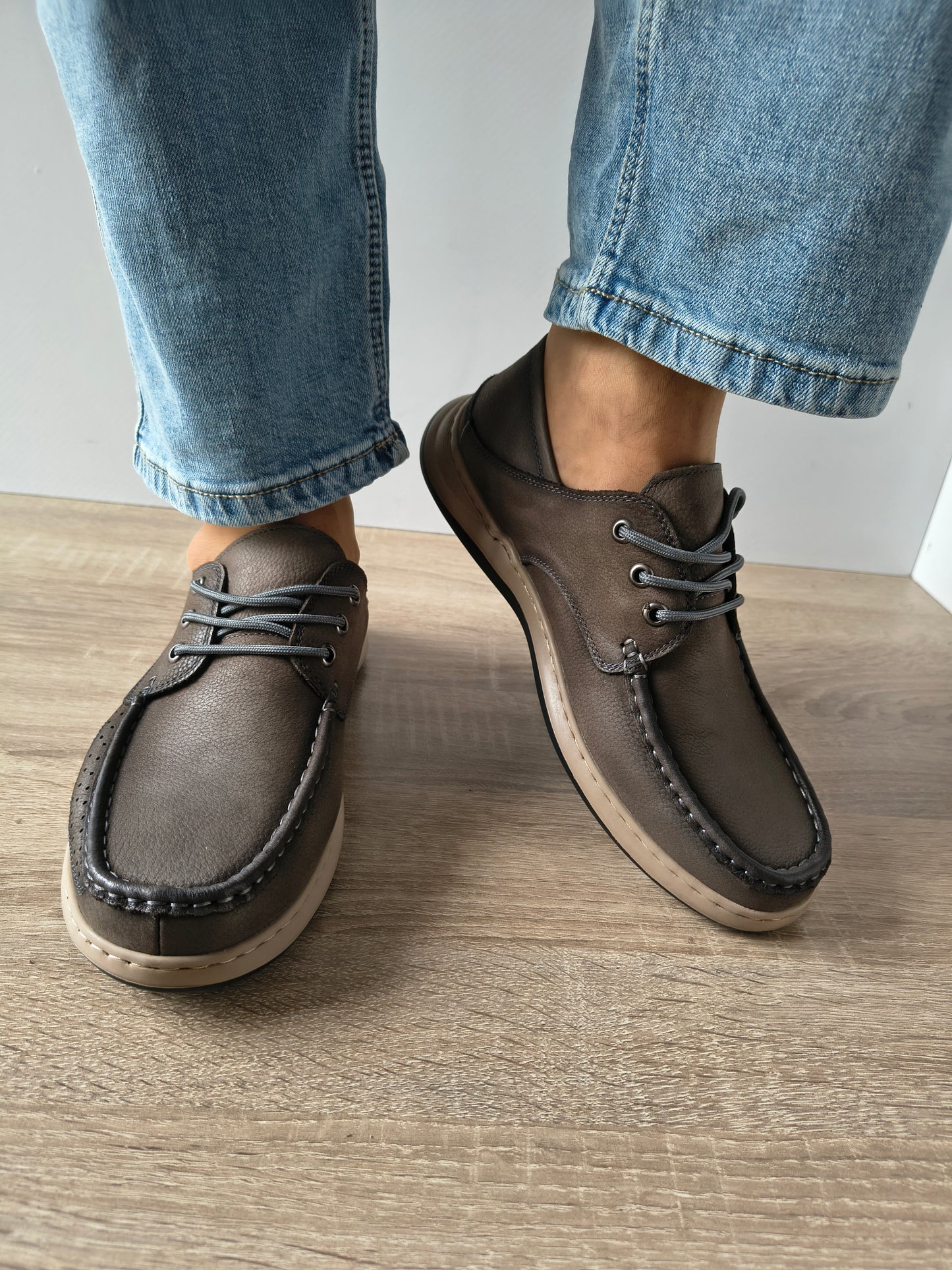 PANTOFI CASUAL BARBATI MELS 85363 GRI