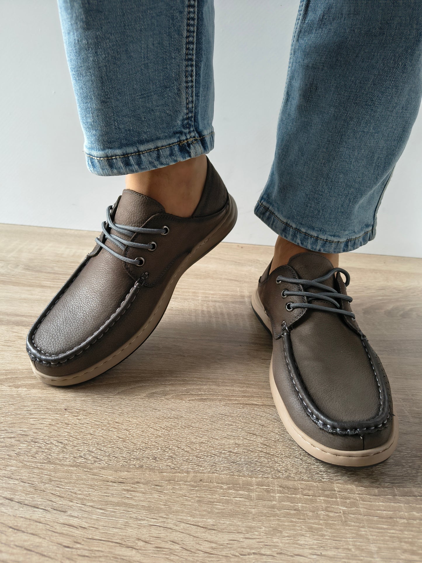 PANTOFI CASUAL BARBATI MELS 85363 GRI