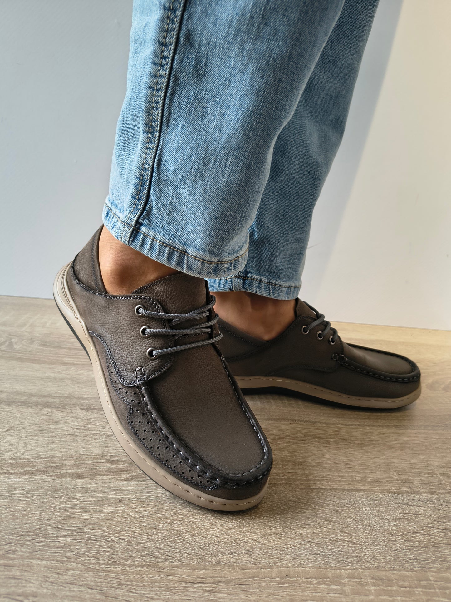 PANTOFI CASUAL BARBATI MELS 85363 GRI