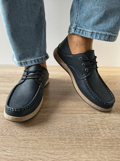 PANTOFI CASUAL BARBATI MELS 85363 NEGRU