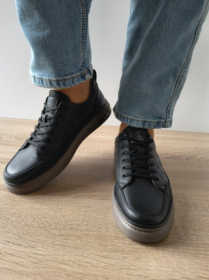 PANTOFI CASUAL BARBATI OTTER 270008A 01-N NEGRU