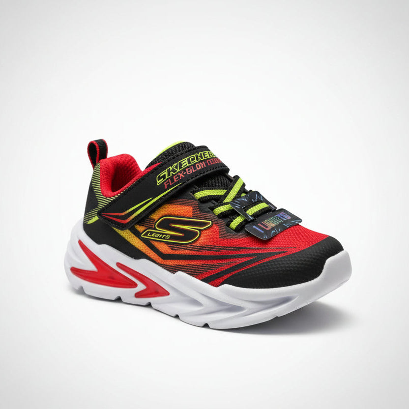 PANTOFI SPORT COPII SKECHERS 400139N BKRD NEGRU + ROSU