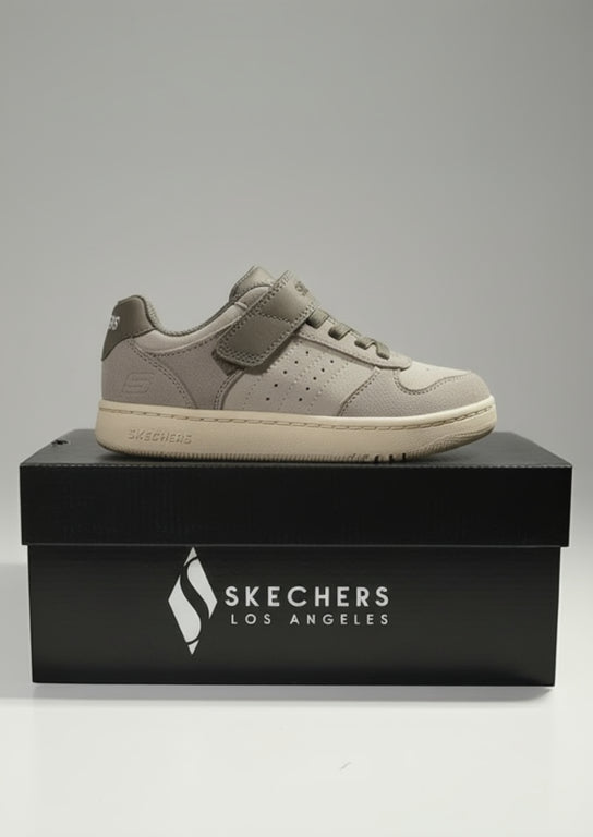 PANTOFI SPORT COPII SKECHERS 418023L TPE BEJ TAUPE
