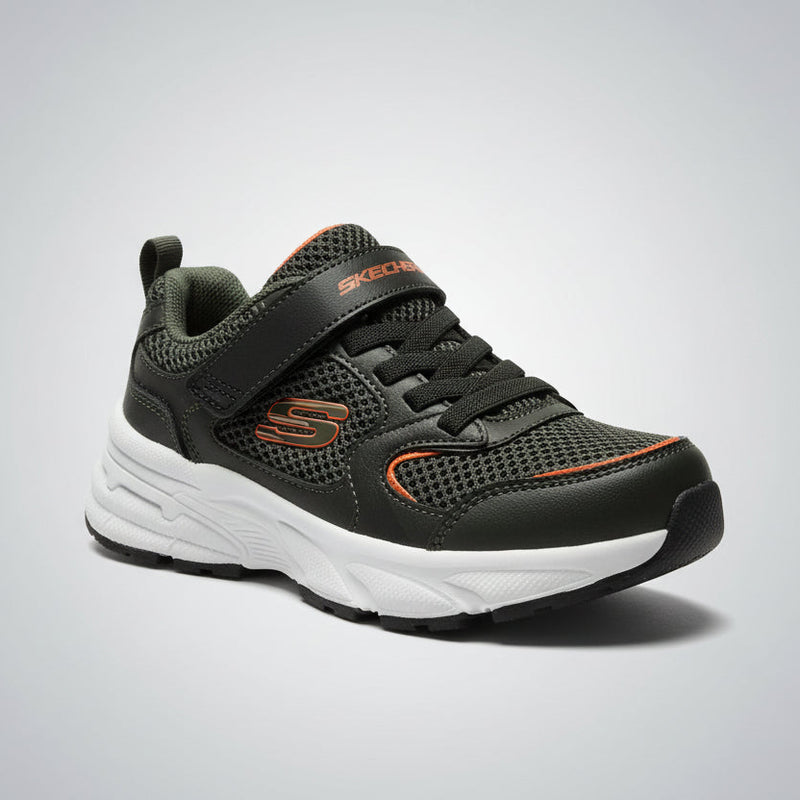 PANTOFI SPORT COPII SKECHERS 403857L OLV OLIVE - imagine 2