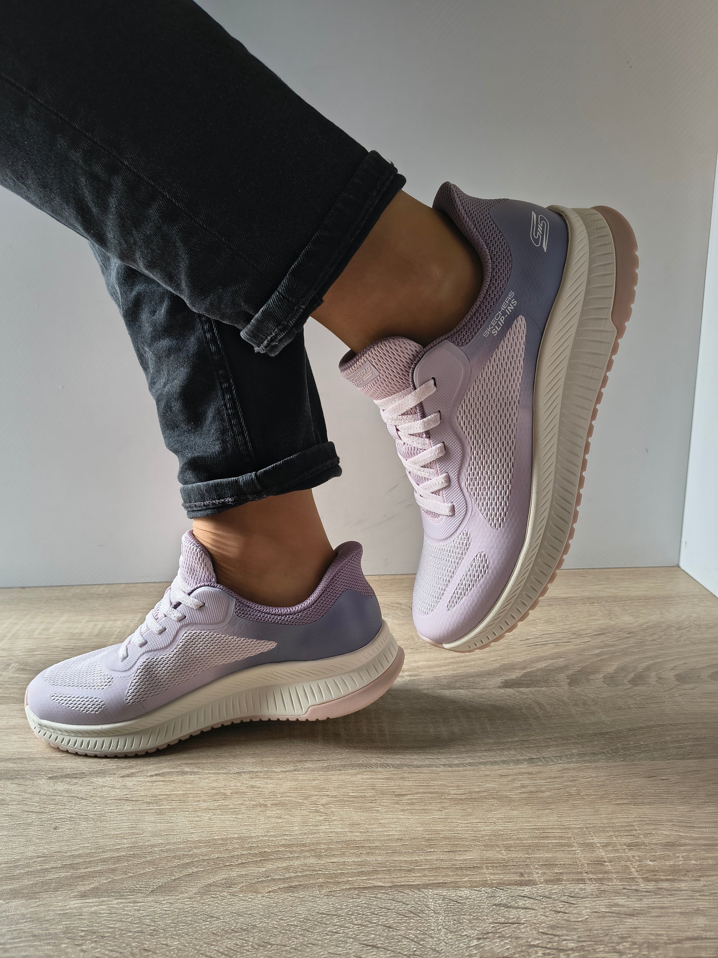 PANTOFI SPORT DAMA SKECHERS 117624 PRMT LILA