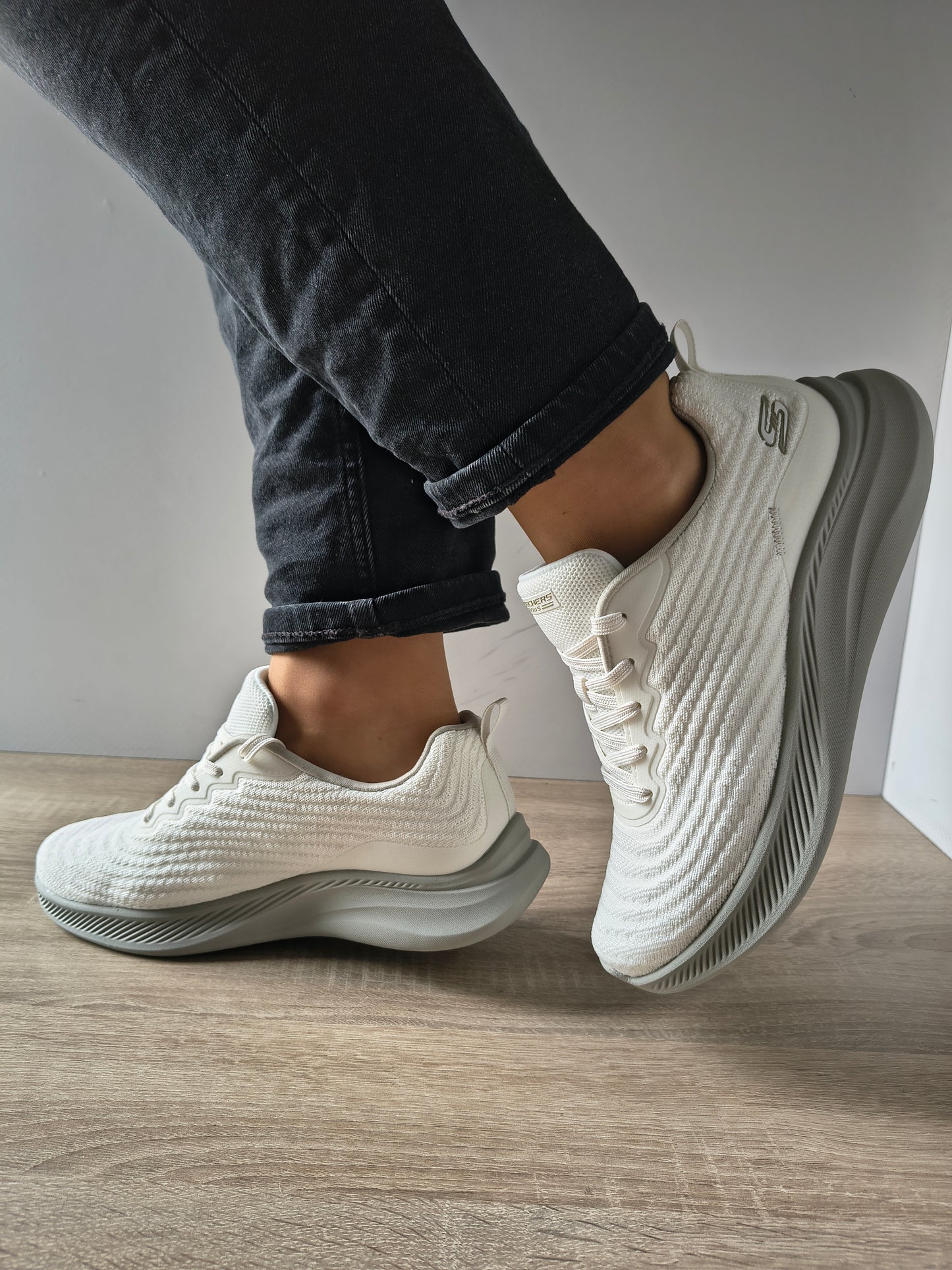 PANTOFI SPORT DAMA SKECHERS 117731 WHT ALB