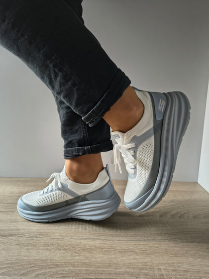 PANTOFI SPORT DAMA SKECHERS 117759 WBL ALB/BLEU