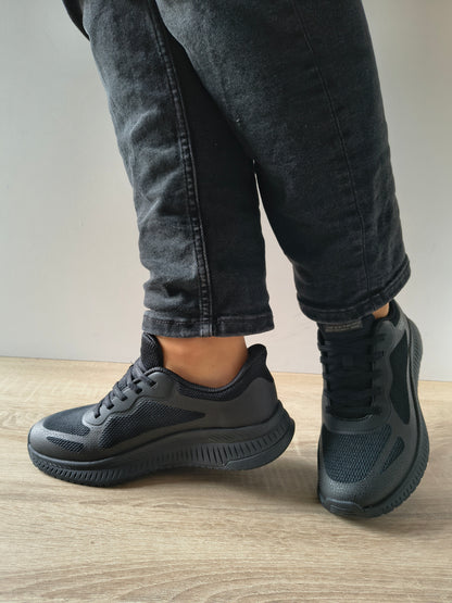 PANTOFI SPORT DAMA SKECHERS 117624 BBK NEGRU