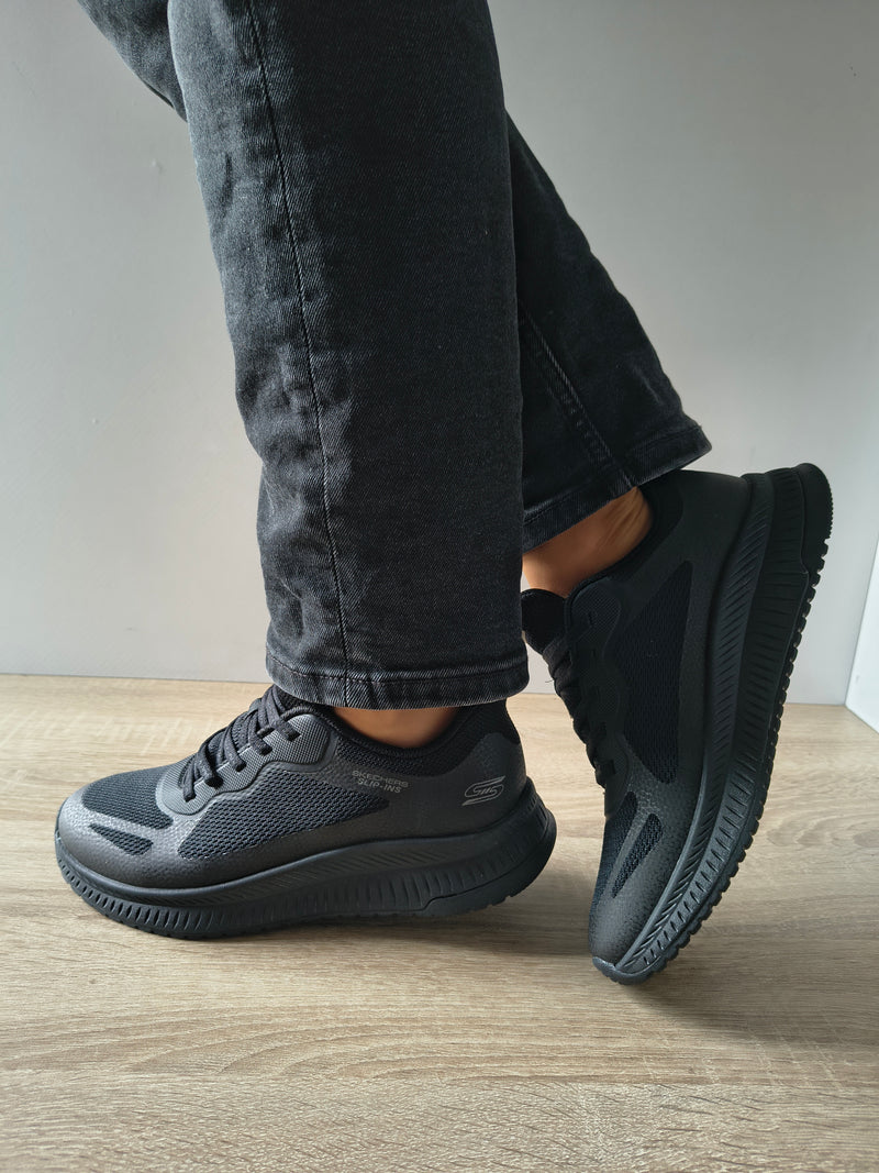PANTOFI SPORT DAMA SKECHERS 117624 BBK NEGRU - imagine 5