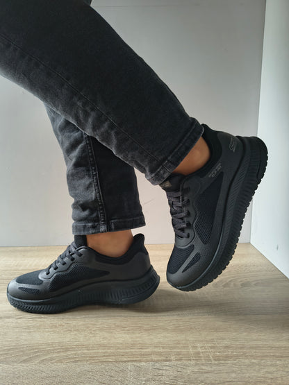 PANTOFI SPORT DAMA SKECHERS 117624 BBK NEGRU