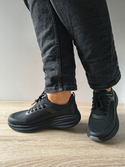 PANTOFI SPORT DAMA SKECHERS 117759 BBK NEGRU