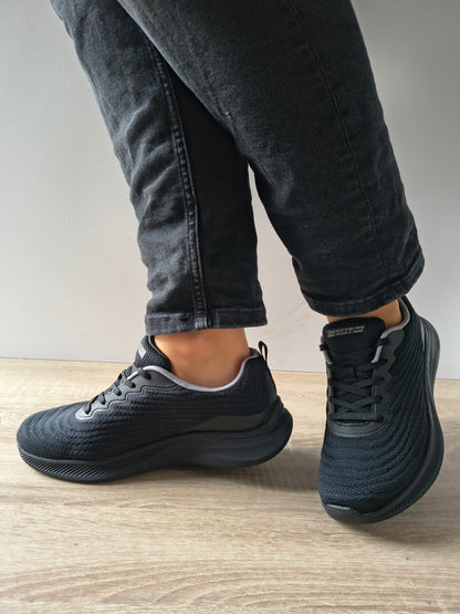PANTOFI SPORT DAMA SKECHERS 117731 BBK NEGRU