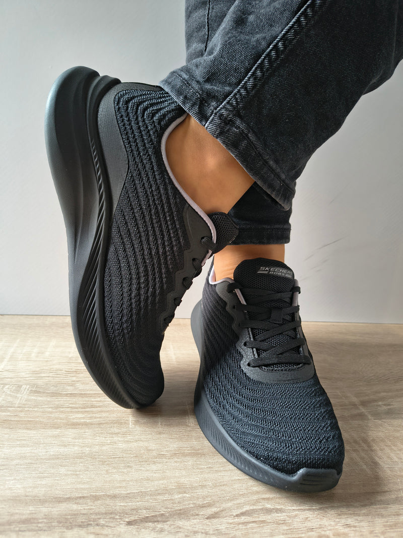 PANTOFI SPORT DAMA SKECHERS 117731 BBK NEGRU - imagine 3