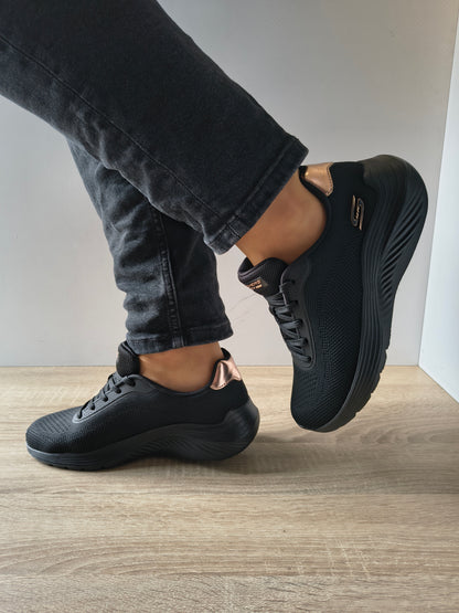 PANTOFI SPORT DAMA SKECHERS 117679 BBK NEGRU