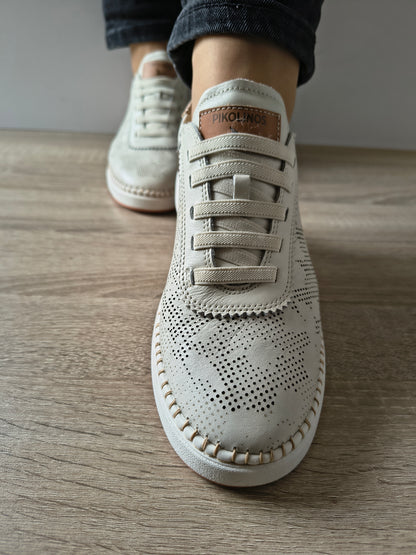 PANTOFI CASUAL DAMA PIKOLINOS W0C-6621C1 ALB