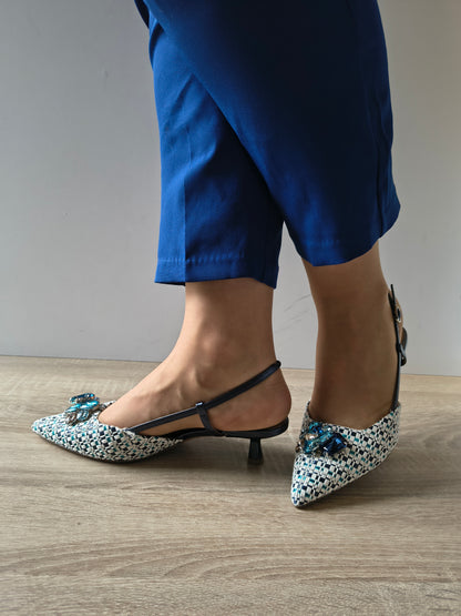 SANDALE ELEGANTE DAMA TAMARIS 29512-46 897 BLEUMARIN + COMB
