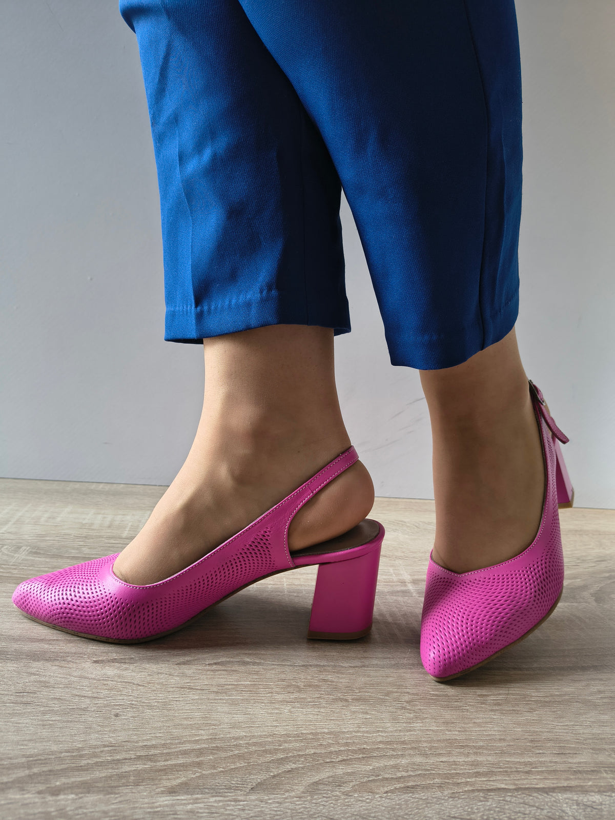SANDALE ELEGANTE DAMA DOGATI 050 1185 FUXIA - imagine 6