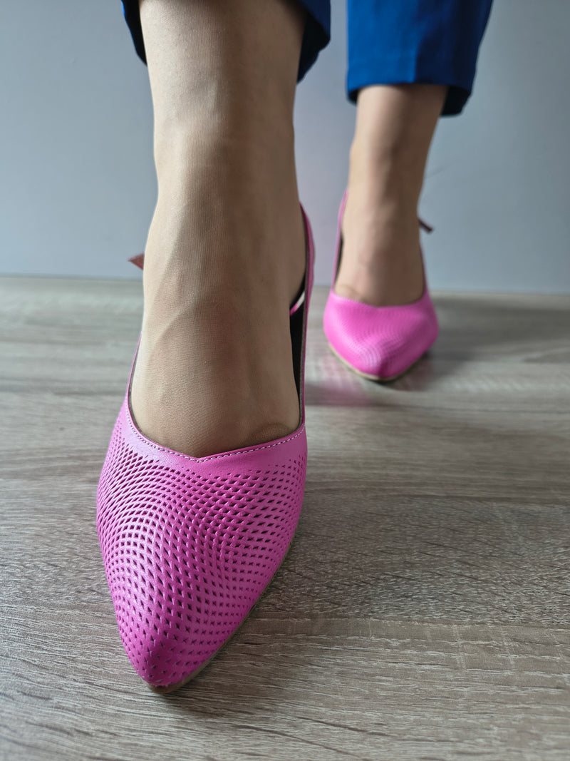 SANDALE ELEGANTE DAMA DOGATI 050 1185 FUXIA - imagine 4