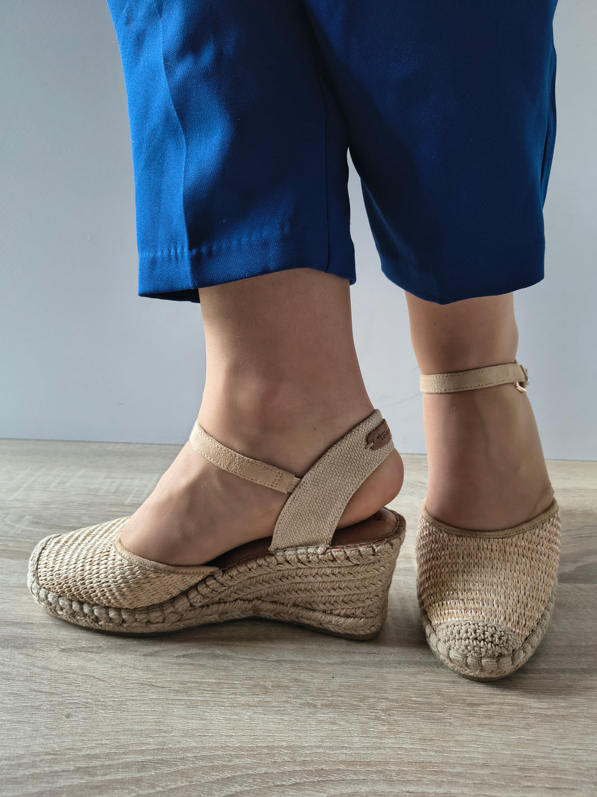SANDALE CASUAL DAMA DOGATI 10705 ALB - imagine 6