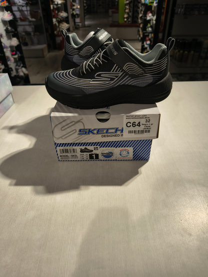 PANTOFI SPORT COPII SKECHERS 403926L BKSL NEGRU + GRI