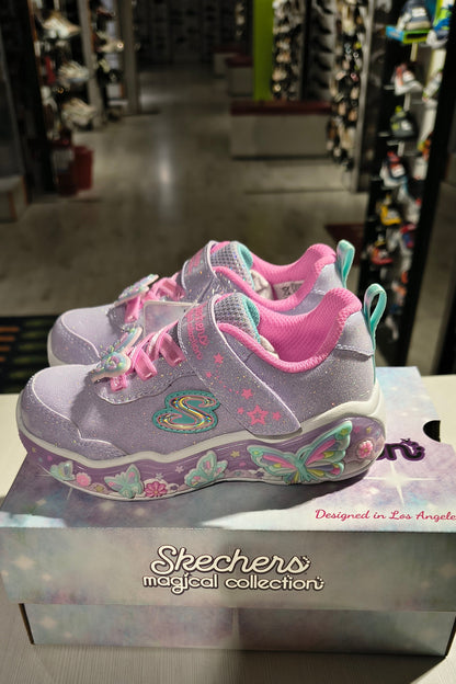 PANTOFI SPORT COPII SKECHERS 303066N LVMT LILA