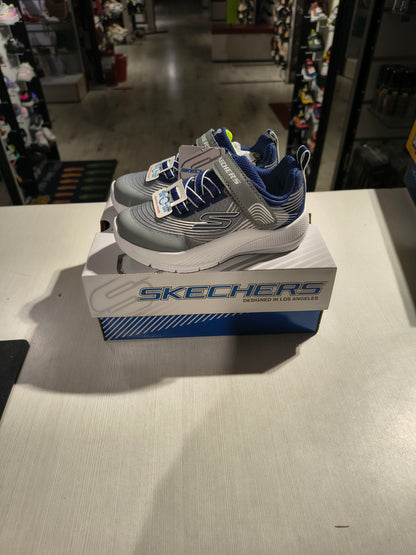 PANTOFI SPORT COPII SKECHERS 403926N NVLG ALBASTRU + GRI