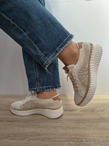 PANTOFI CASUAL DAMĂ SKECHERS 100716 OFWT CREM