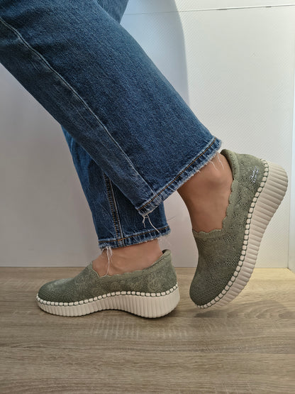 PANTOFI CASUAL DAMA SKECHERS 100904 OLV OLIVE