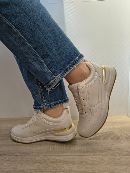 PANTOFI CASUAL DAMA SKECHERS 177345 OFWT OFF WHITE