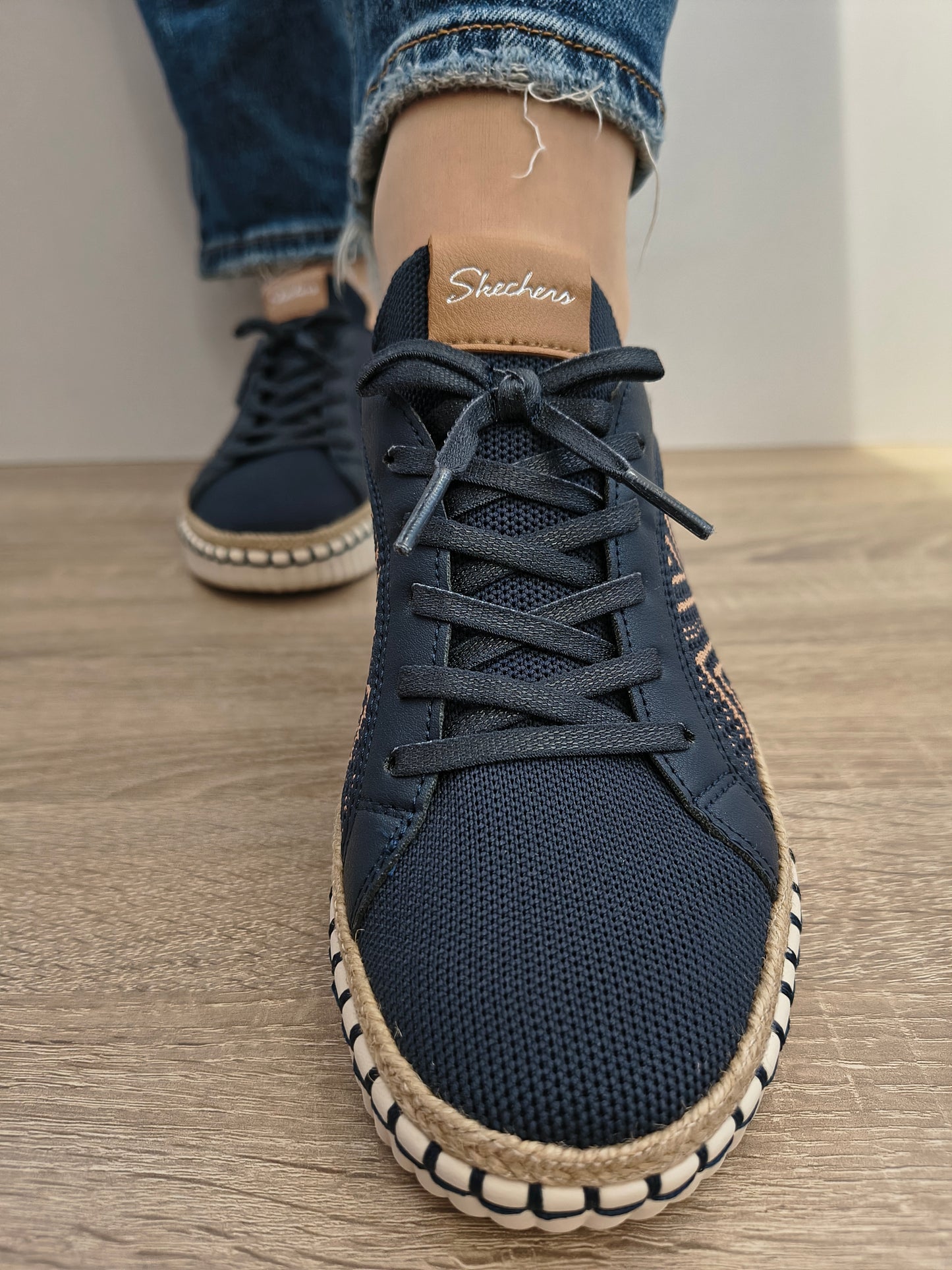 PANTOFI CASUAL DAMĂ SKECHERS 100716 NVY NAVY