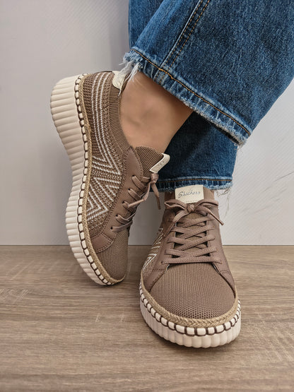 PANTOFI CASUAL DAMĂ SKECHERS 100716 MOC MOCHA