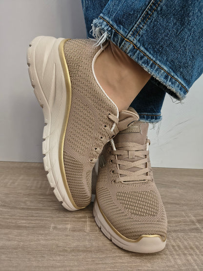 PANTOFI SPORT DAMA SKECHERS 150384 TPGD TAUPE