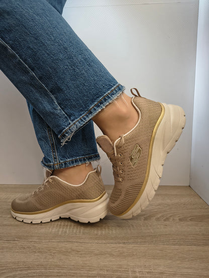 PANTOFI SPORT DAMA SKECHERS 150384 TPGD TAUPE