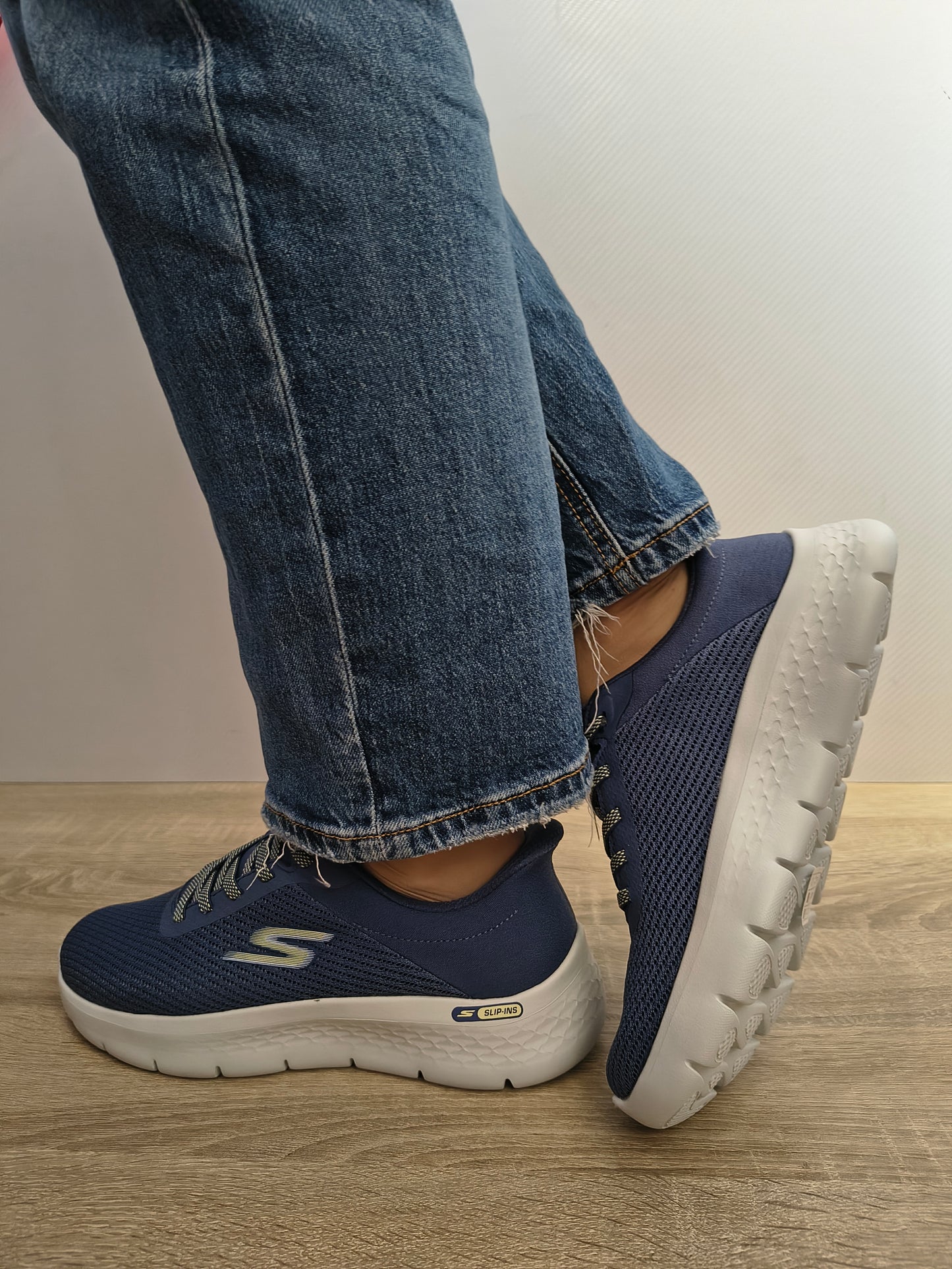 PANTOFI SPORT DAMA SKECHERS 125516 BLGR ALBASTRU
