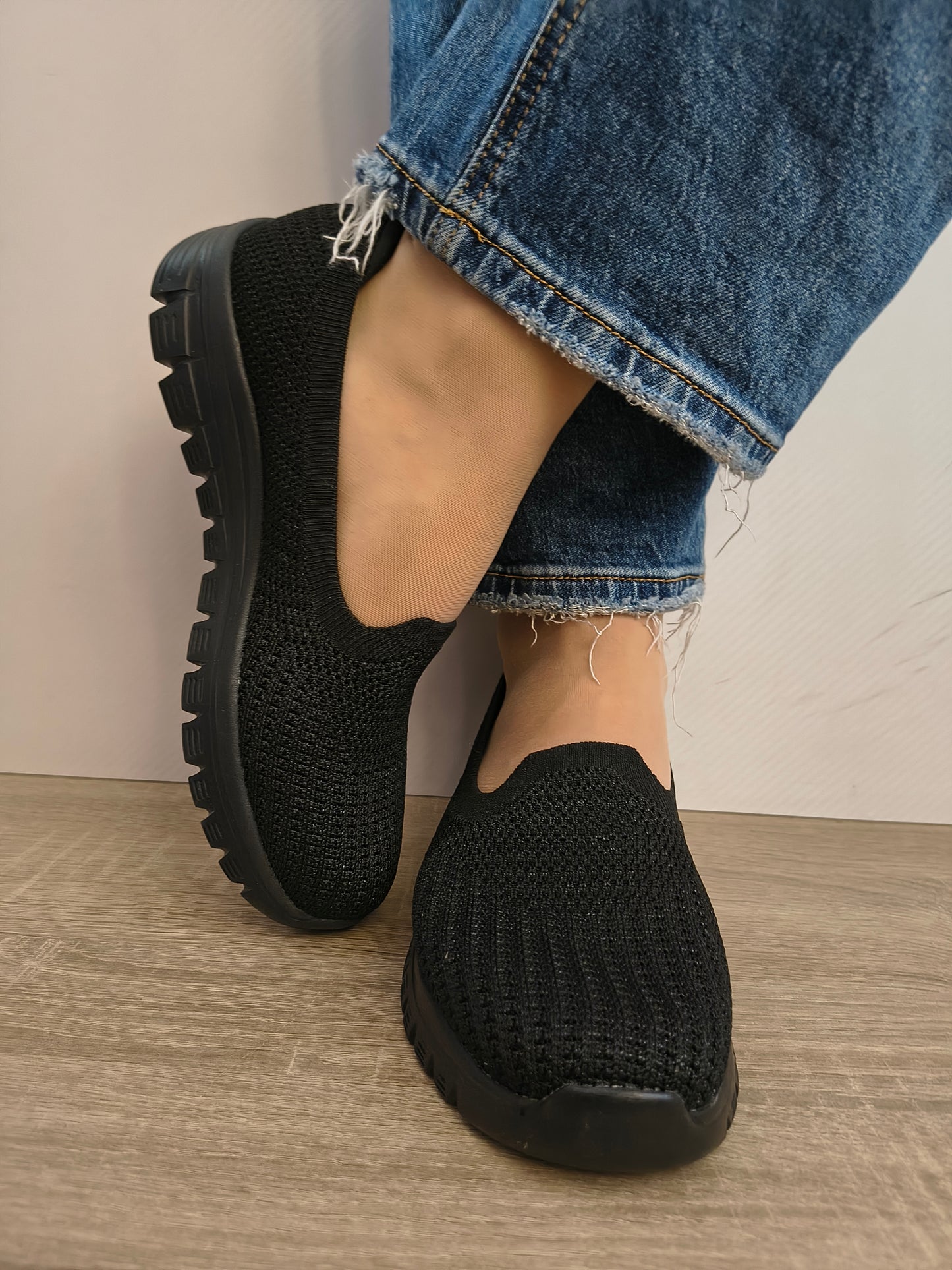PANTOFI CASUAL DAMA SKECHERS 100962 BBK NEGRU