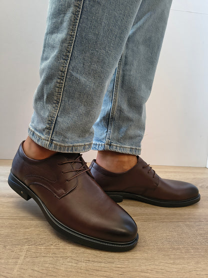 Pantofi Casual Big Bărbați Mels 98919D Maro - Piele Naturală