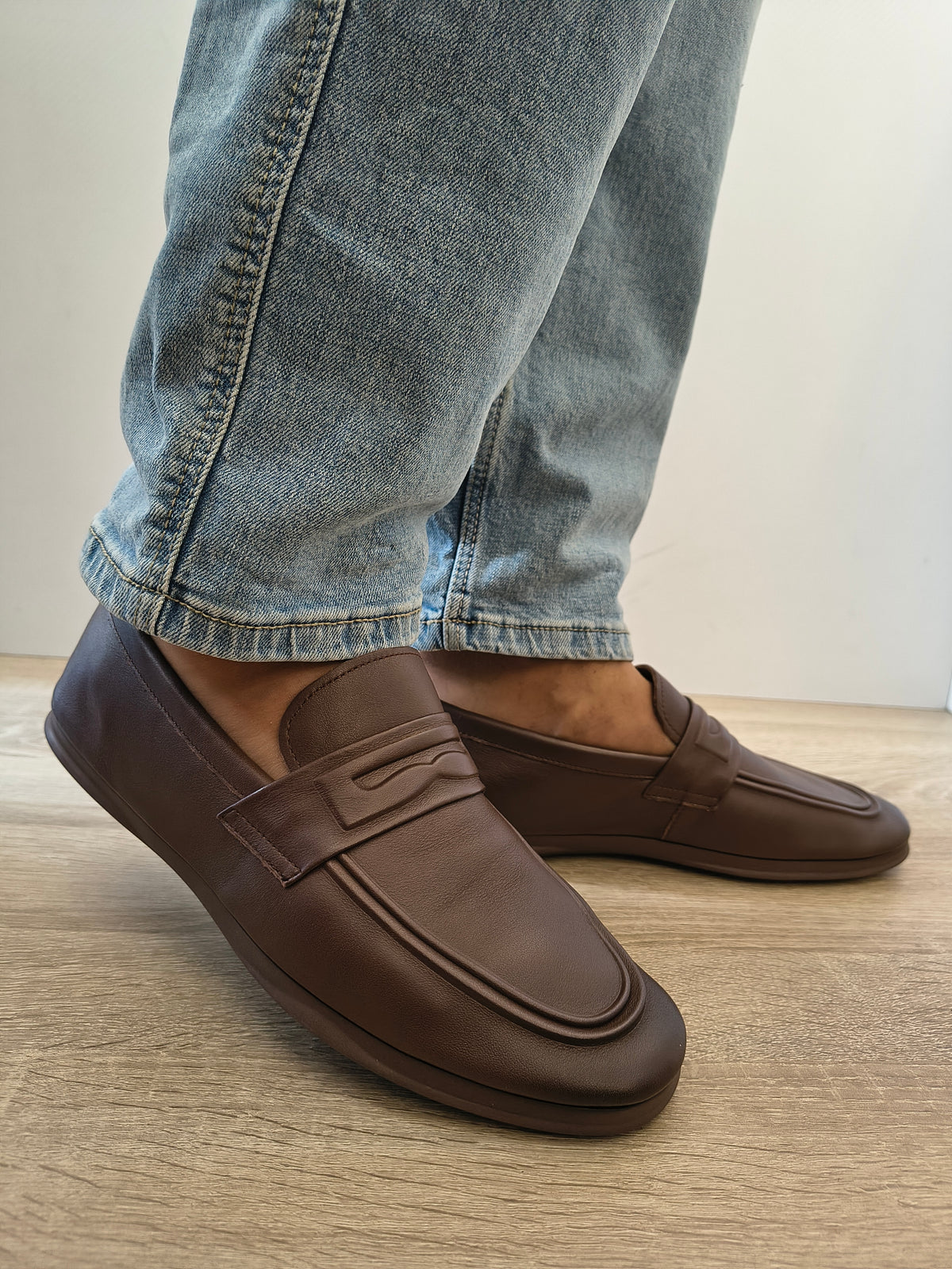 Pantofi Eleganti Bărbați Otter 280001B 02-N Maro - Piele Naturală - imagine 6